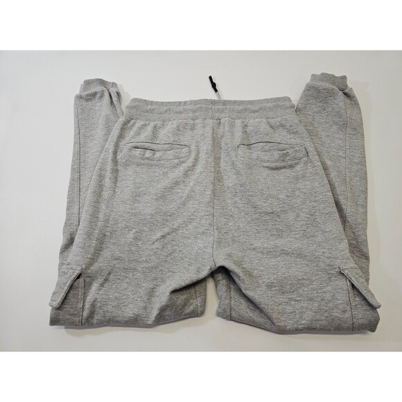 YOUNGLA Men's L Stretch Waist Jogger Sweatpants Lounge Pants Heather Gray - Picture 3 of 5